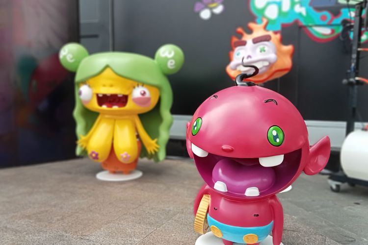 ゴーストキャラクターのアート展、6月15日よりジャカルタで開催されます