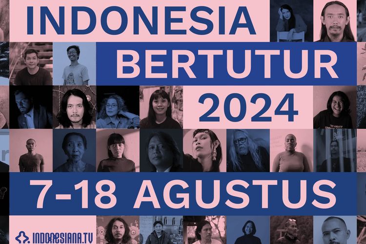 900人のアーティストが「Indonesia Bertutur 2024」を祝う