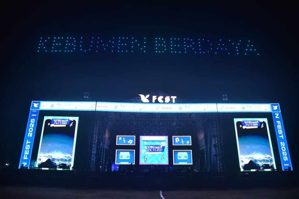 大盛り上がり、トラディショナルアートと現代テクノロジーが合流する「Kebumen Fest 2025」