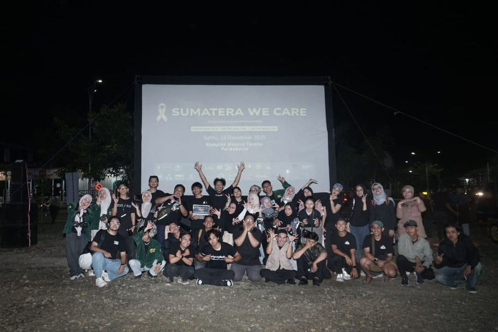 プルウォケルトの住民が映画と舞台芸術を通して、スマトラ島の災害被災者への募金活動を実施