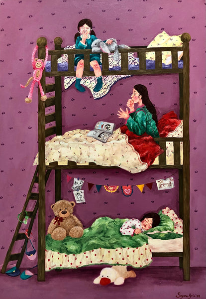 Three Little Comforts in A Room