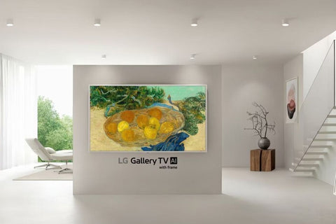 LG、アートを展示するテレビ「Gallery TV」を発表