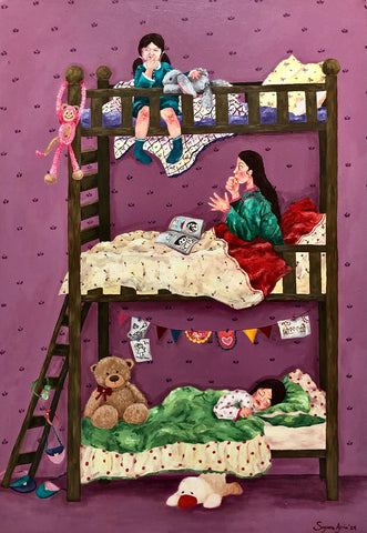 Three Little Comforts in A Room