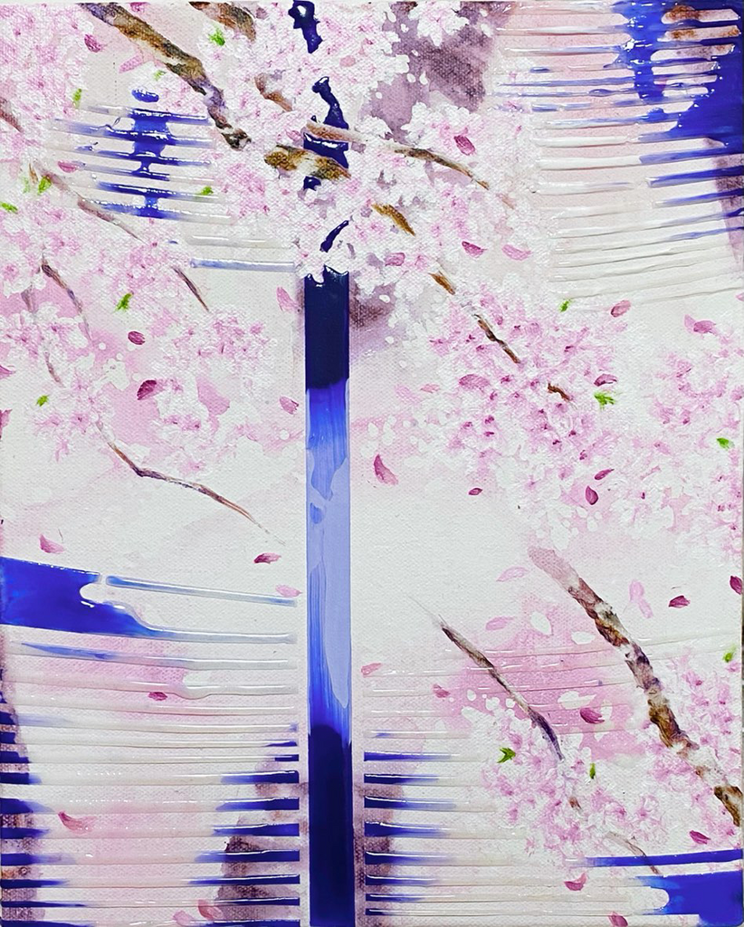 Flat - cherry blossoms